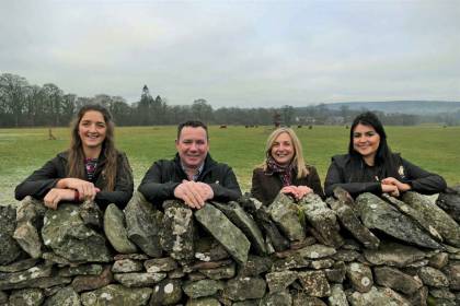 L to R: Catherine Jones Andy Ryder, Fiona Kidd, and Lucie Graham